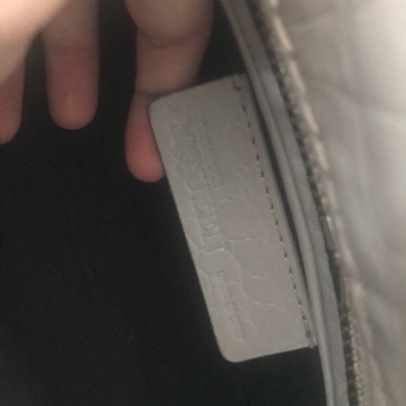 Authentic Alexander McQueen Skull Mini Bag in Grey Croc Leather - Picture 8 of 12